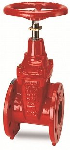 Задвижка AVK 0635 клиновая фланцевая, со штыревым индикатором F4