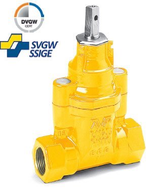 Задвижка AVK 03/25 ответвительная для газа